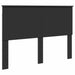 Cadru de pat cu headboard Negru 140 x 200 cm Lemn de pin masiv - WALTI WALTI
