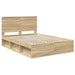 Cadru de pat cu headboard Sonoma 140 x 200 cm Lemn de pin masiv - WALTI WALTI