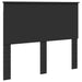 Cadru de pat cu headboard Negru 120 x 190 cm Lemn de pin masiv - WALTI WALTI