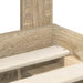Cadru de pat cu headboard Sonoma 120 x 190 cm Lemn de pin masiv - WALTI WALTI