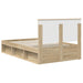 Cadru de pat cu headboard Sonoma 120 x 190 cm Lemn de pin masiv - WALTI WALTI