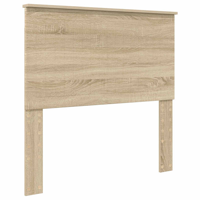 Cadru de pat cu headboard Sonoma 100 x 200 cm Lemn de pin masiv - WALTI WALTI