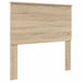 Cadru de pat cu headboard Sonoma 100 x 200 cm Lemn de pin masiv - WALTI WALTI