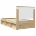 Cadru de pat cu headboard Sonoma 100 x 200 cm Lemn de pin masiv - WALTI WALTI