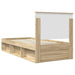 Cadru de pat cu headboard Sonoma 90 x 190 cm Lemn de pin masiv - WALTI WALTI