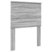 Cadru de pat Gri Sonoma 75 x 190 cm Lemn de pin masiv - WALTI WALTI