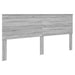 Cadru de pat cu sertar Gri Sonoma 200 x 200 cm Lemn Ingineresc - WALTI WALTI