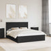 Cadru de pat cu sertar Negru 160 x 200 cm Lemn Ingineresc - WALTI WALTI