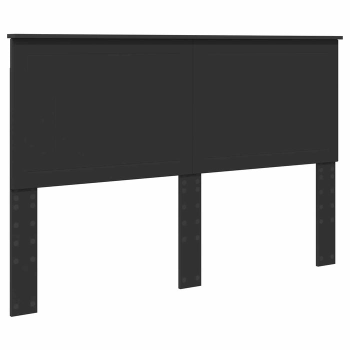 Cadru de pat cu sertar Negru 150 x 200 cm Lemn Ingineresc - WALTI WALTI