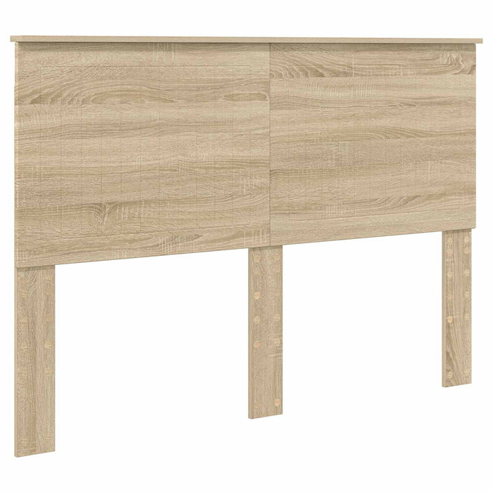 Cadru de pat Stejar Sonoma 140 x 190 cm Lemn Ingineresc WALTI