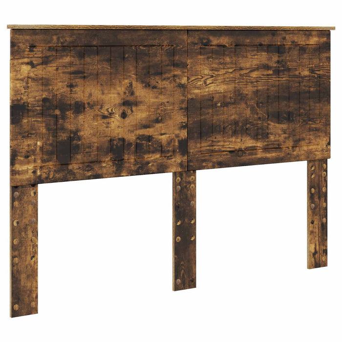 Cadru de pat Stejar fumuriu 140 x 190 cm Lemn Ingineresc - WALTI WALTI