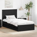 Cadru de pat cu sertar Negru 100 x 200 cm Lemn Ingineresc - WALTI WALTI