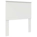 Cadru de pat cu sertar Alb 90 x 190 cm Lemn Ingineresc - WALTI WALTI