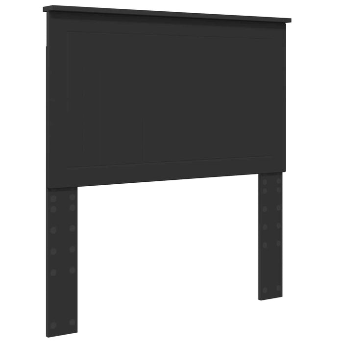 Cadru de pat cu sertar Negru 90 x 190 cm Lemn Ingineresc - WALTI WALTI