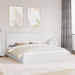Pat cu storage cu headboard Alb 180 x 200 cm Lemn compozit - WALTI WALTI