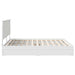 Pat cu storage cu headboard Alb 180 x 200 cm Lemn compozit - WALTI WALTI