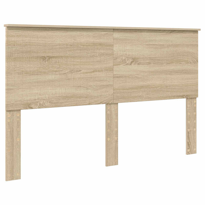 Pat cu storage Stejar Sonoma 160 x 200 cm Lemn compozit - WALTI WALTI