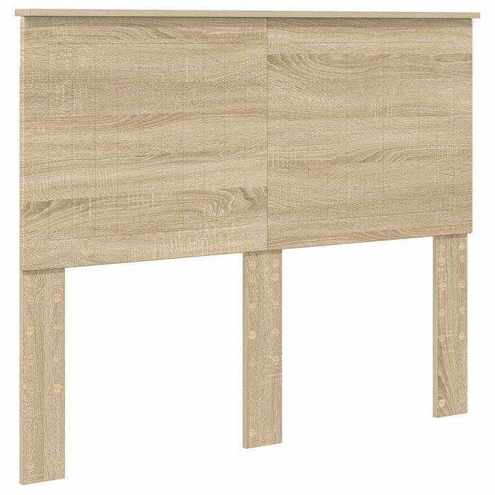 Pat cu storage Stejar Sonoma 135 x 190 cm Lemn compozit - WALTI WALTI