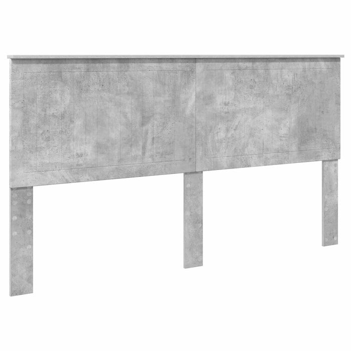 Cadru de pat cu sertar Gri din beton 180 x 200 cm Lemn compozit - WALTI WALTI
