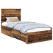 Cadru de pat cu headboard Lemn vechi 90 x 190 cm Lemn compozit - WALTI WALTI