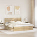 Cadru de pat cu headboard Sonoma 200 x 200 cm Lemn de pin masiv - WALTI WALTI
