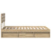Cadru de pat cu headboard Sonoma 120 x 200 cm Lemn de pin masiv - WALTI WALTI