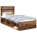 Cadru de pat Lemn vechi 100 x 200 cm Lemn de pin masiv - WALTI WALTI