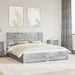 Cadru de pat cu sertar cu headboard cu depozitare Lemn compozit - WALTI WALTI