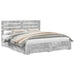 Cadru de pat cu sertar cu headboard cu depozitare Lemn compozit - WALTI WALTI