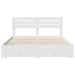 Cadru de pat cu sertar cu headboard cu depozitare Lemn compozit - WALTI WALTI