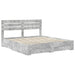 Cadru de pat cu sertar cu headboard cu depozitare Lemn compozit - WALTI WALTI