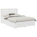 Cadru de pat cu sertar cu headboard cu depozitare Lemn compozit - WALTI WALTI