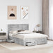 Cadru de pat cu sertar cu headboard cu depozitare Lemn compozit - WALTI WALTI