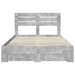 Cadru de pat cu sertar cu headboard cu depozitare Lemn compozit - WALTI WALTI