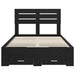 Cadru de pat cu sertar cu headboard cu depozitare Lemn compozit - WALTI WALTI