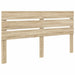 Cadru de pat cu headboard Sonoma 200 x 200 cm Lemn de pin masiv - WALTI WALTI