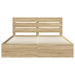 Cadru de pat cu headboard Sonoma 200 x 200 cm Lemn de pin masiv - WALTI WALTI