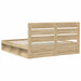 Cadru de pat cu headboard Sonoma 180 x 200 cm Lemn de pin masiv - WALTI WALTI