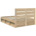 Cadru de pat cu headboard Sonoma 160 x 200 cm Lemn de pin masiv - WALTI WALTI