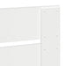 Cadru de pat cu headboard Alb 120 x 200 cm Lemn de pin masiv - WALTI WALTI