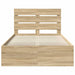 Cadru de pat cu headboard Sonoma 120 x 200 cm Lemn de pin masiv - WALTI WALTI