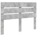 Cadru de pat Gri din beton 140 x 200 cm Lemn Ingineresc - WALTI WALTI