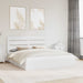 Pat cu storage cu headboard Alb 180 x 200 cm Lemn compozit - WALTI WALTI
