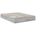 Pat cu storage cu sertar Gri Sonoma 150 x 200 cm Lemn compozit - WALTI WALTI