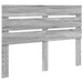 Pat cu storage cu sertar Gri Sonoma 140 x 200 cm Lemn compozit - WALTI WALTI