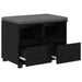 Bancă pentru hol cu pernă Stejar Negru 60 x 38 x 46 cm - WALTI WALTI