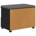 Bancă pentru hol cu pernă Stejar Negru 60 x 38 x 46 cm - WALTI WALTI