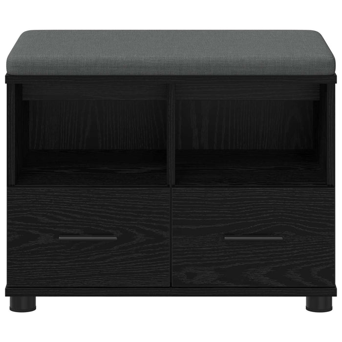 Bancă pentru hol cu pernă Stejar Negru 60 x 38 x 46 cm - WALTI WALTI