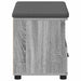 Bancă pentru hol cu pernă cu sertar Gri Sonoma 60 x 38 x 46 cm - WALTI WALTI