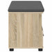 Bancă pentru hol cu pernă Stejar Sonoma 80 x 38 x 46 cm - WALTI WALTI